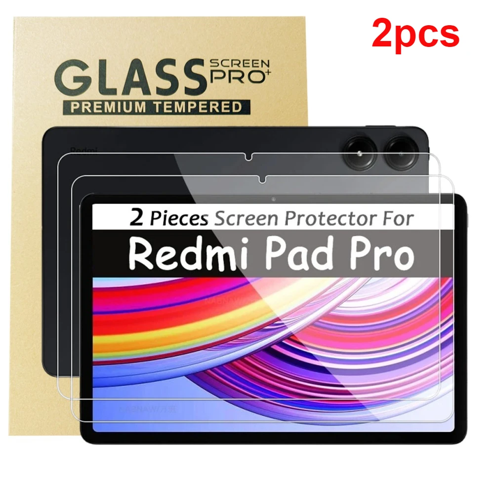2 шт. HD защитная пленка для экрана из закаленного стекла для Xiaomi Redmi Pad Pro 2024, 12,1-дюймовая пленка для планшета без пузырьков
2 шт. HD защитная пленка для экрана из закаленного стекла для Xiaomi Redmi Pad Pro 2024, 12,1-дюймовая пленка для планшета без пузырьков