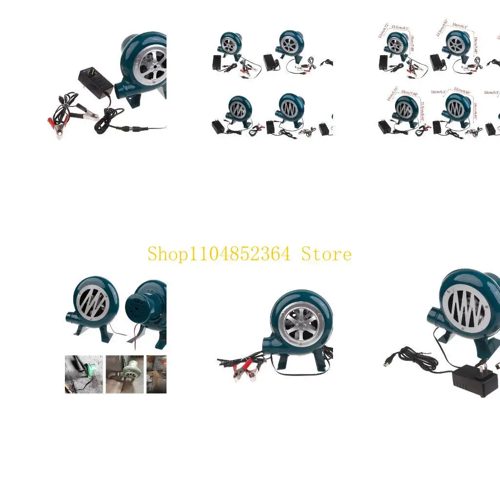 652F Portable BBQ Fan DC12V 30/40/60/80/100W AirTurbo Blower for Barbecue Camp
652F Portable BBQ Fan DC12V 30/40/60/80/100W AirTurbo Blower for Barbecue Camp