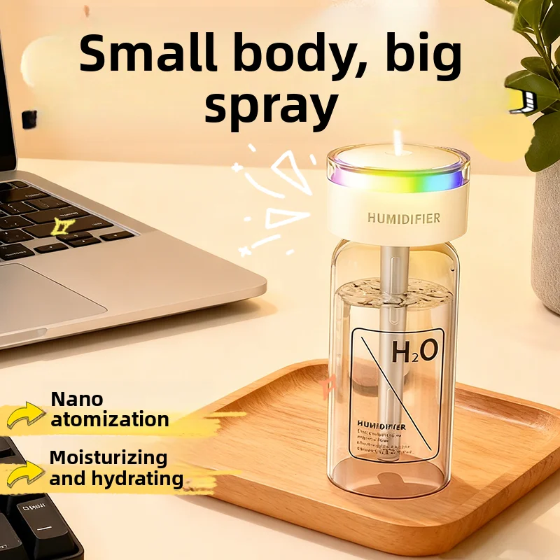 Small Humidifier with Large Mist, Suitable for Office Desk, Home Bedroom, Air-Conditioned Room, Quiet, Moisturizing, Suitable fo
Small Humidifier with Large Mist, Suitable for Office Desk, Home Bedroom, Air-Conditioned Room, Quiet, Moisturizing, Suitable fo