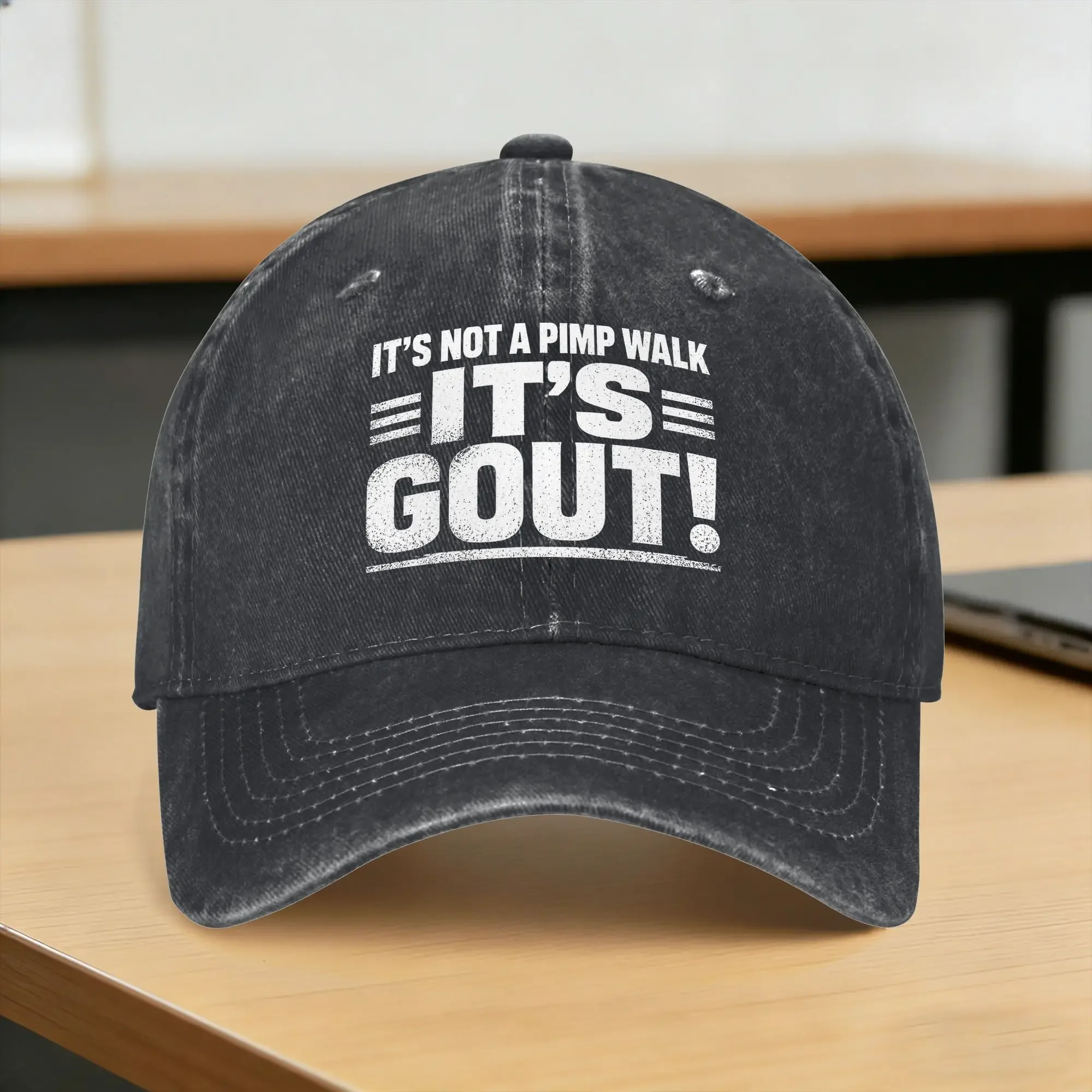 It‘s Not A Pimp Walk It’s Gout Funny Old Man Medical Humor Casual Baseball Cap Hiking Fishing Hip Hop Hats Summer Cap
It‘s Not A Pimp Walk It’s Gout Funny Old Man Medical Humor Casual Baseball Cap Hiking Fishing Hip Hop Hats Summer Cap
