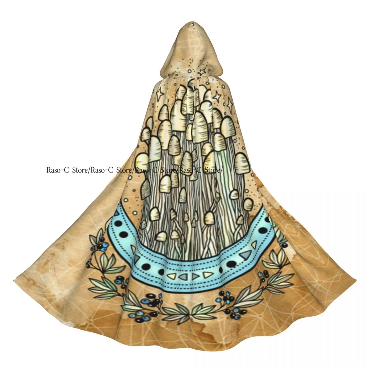 Unisex Witch Party Reversible Hooded Adult Vampires Cape Cloak Vintage Mystic Mushrooms
Unisex Witch Party Reversible Hooded Adult Vampires Cape Cloak Vintage Mystic Mushrooms