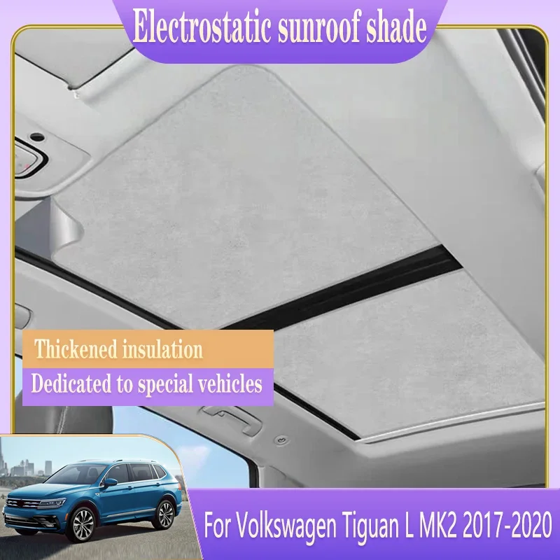 Car Roof Sunshade Fit For Volkswagen Tiguan L MK2 LWB 2017-2020 Electrostatic Adsorption Sunroof Sunshade Skylight Accessories
Car Roof Sunshade Fit For Volkswagen Tiguan L MK2 LWB 2017-2020 Electrostatic Adsorption Sunroof Sunshade Skylight Accessories