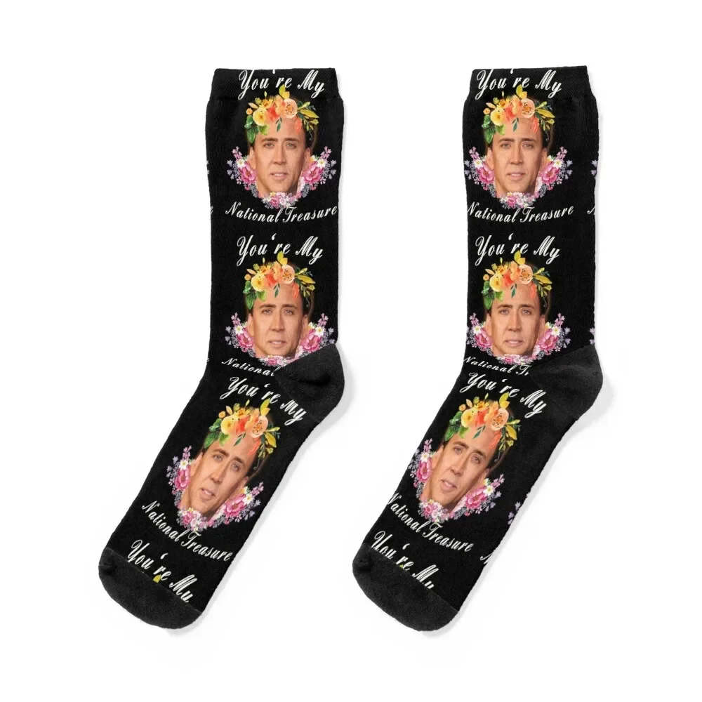 Nicholas Cage - You're My National Treasure - Nicolas Nick Nic Socks crazy halloween snow Socks Male Women's
Nicholas Cage - You're My National Treasure - Nicolas Nick Nic Socks crazy halloween snow Socks Male Women's