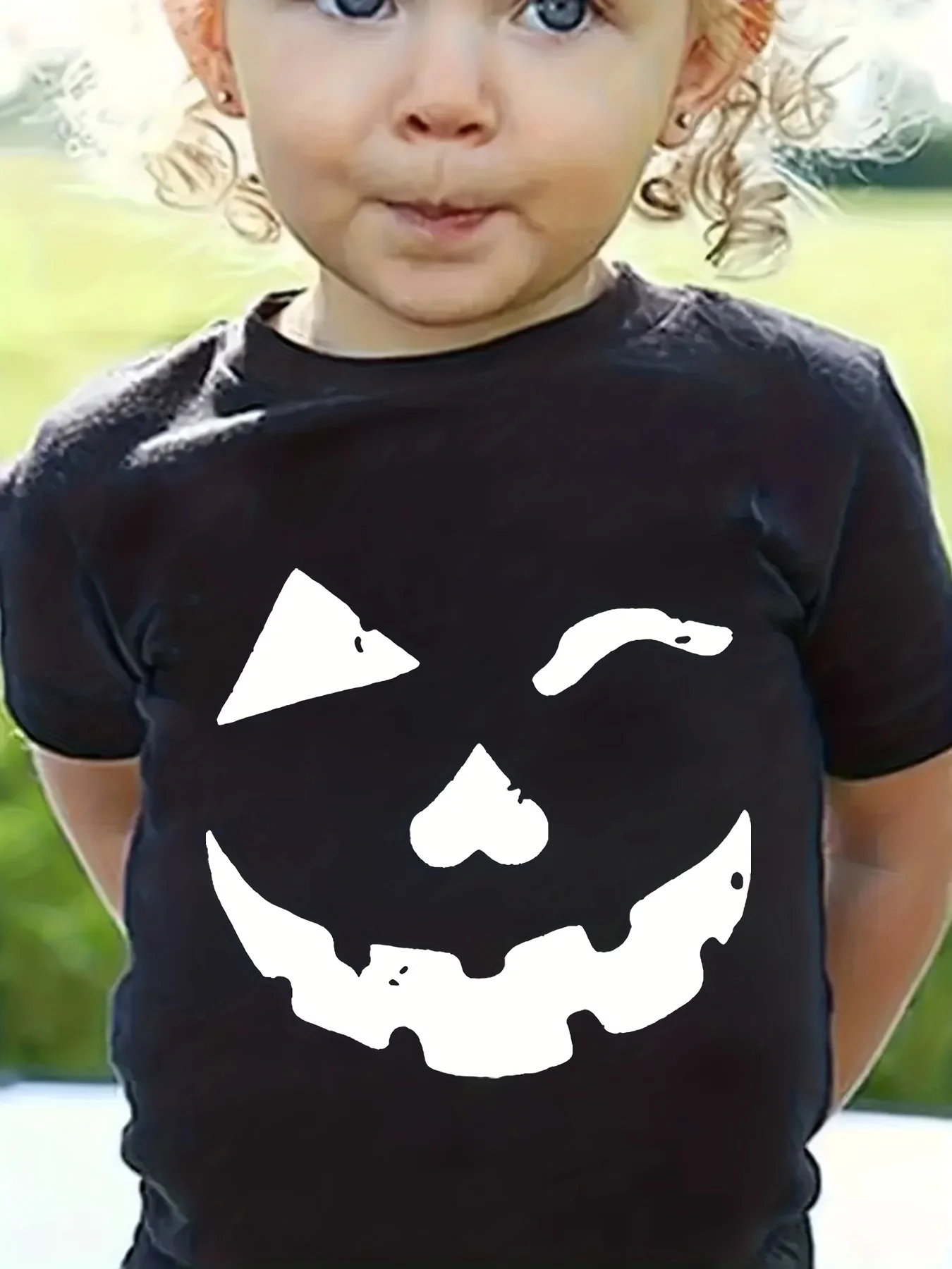 Halloween horror element T-shirt casual short sleeved top pumpkin outdoor boy and girl round neck T-shirt
Halloween horror element T-shirt casual short sleeved top pumpkin outdoor boy and girl round neck T-shirt