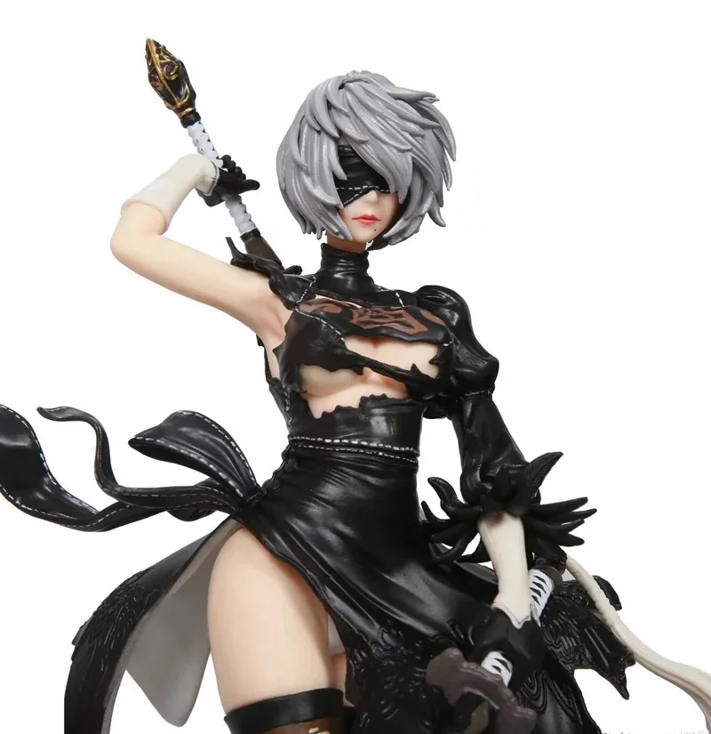 33CM NieR Automata 2B YoRHa No.2 Type B Model Figure Statue Decoration Toys Hobbies Holiday Gift
33CM NieR Automata 2B YoRHa No.2 Type B Model Figure Statue Decoration Toys Hobbies Holiday Gift