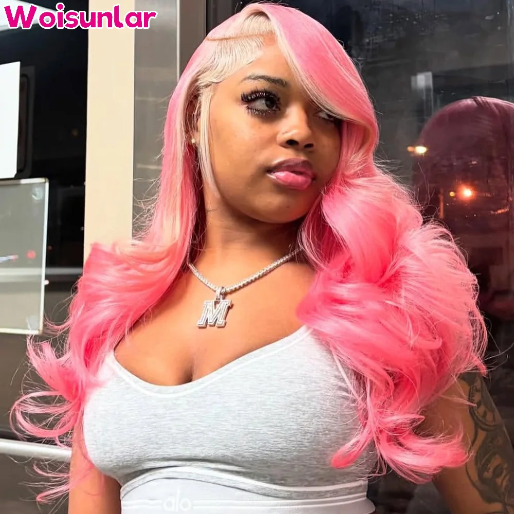 34 inches Ombre 613 and Pink Front Lace wigs human hair 13X4 13x6 Transparent Lace Body wave 200% For Women Human Hair Wigs 100%
34 inches Ombre 613 and Pink Front Lace wigs human hair 13X4 13x6 Transparent Lace Body wave 200% For Women Human Hair Wigs 100%
