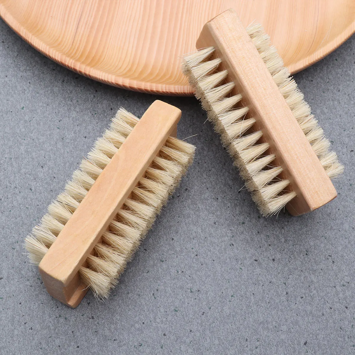 4Pcs Double Sided Nail Brushes Durable Compact Lightweight Nail Cleaner Gap Tool Wooden Manicure Pedicure H brush
4Pcs Double Sided Nail Brushes Durable Compact Lightweight Nail Cleaner Gap Tool Wooden Manicure Pedicure H brush