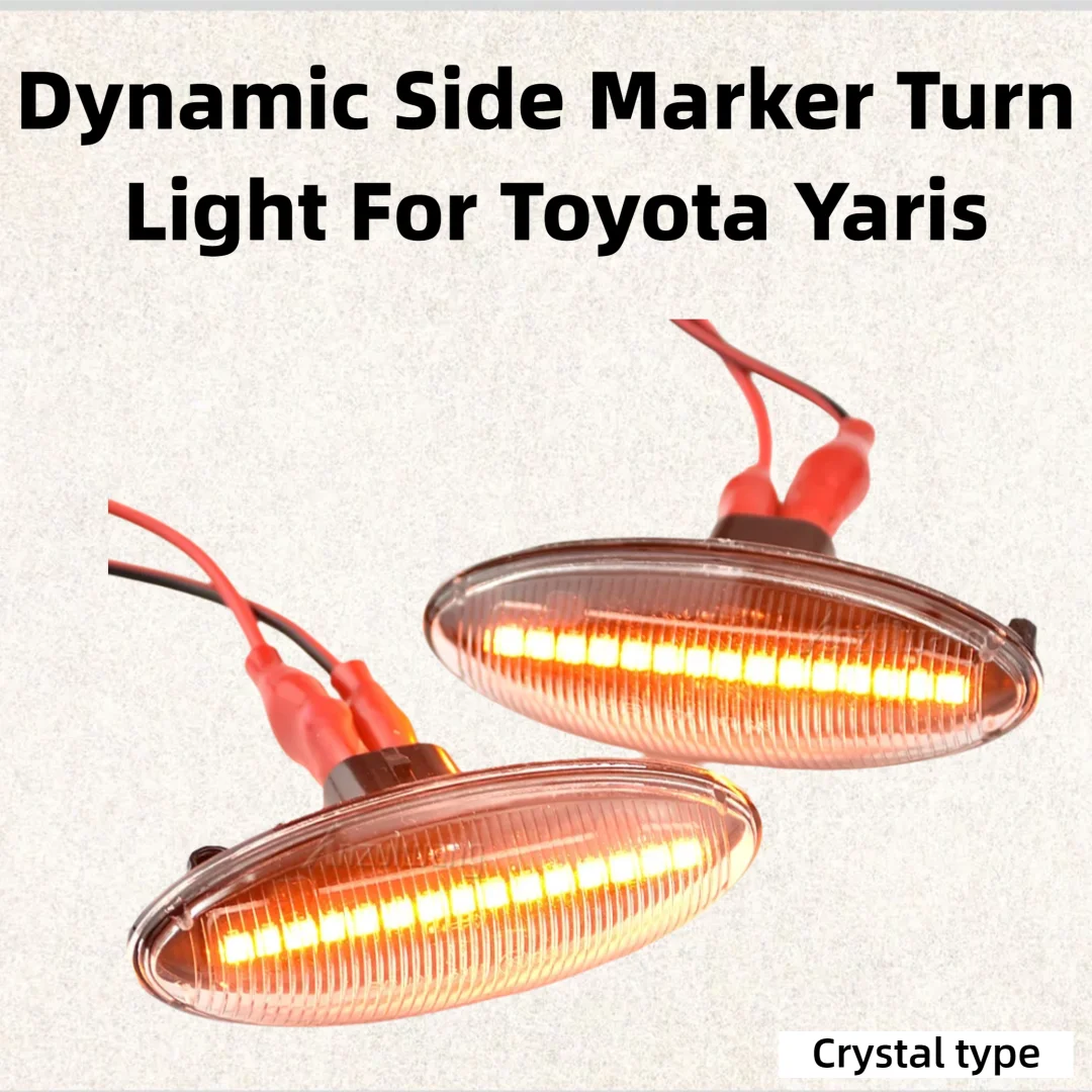 For Toyota Yaris COROLLA Auris Mk1 E15 RAV4 Mk3 Good Quality LED Dynamic Turn Signal Side Marker Light High Brightness
For Toyota Yaris COROLLA Auris Mk1 E15 RAV4 Mk3 Good Quality LED Dynamic Turn Signal Side Marker Light High Brightness