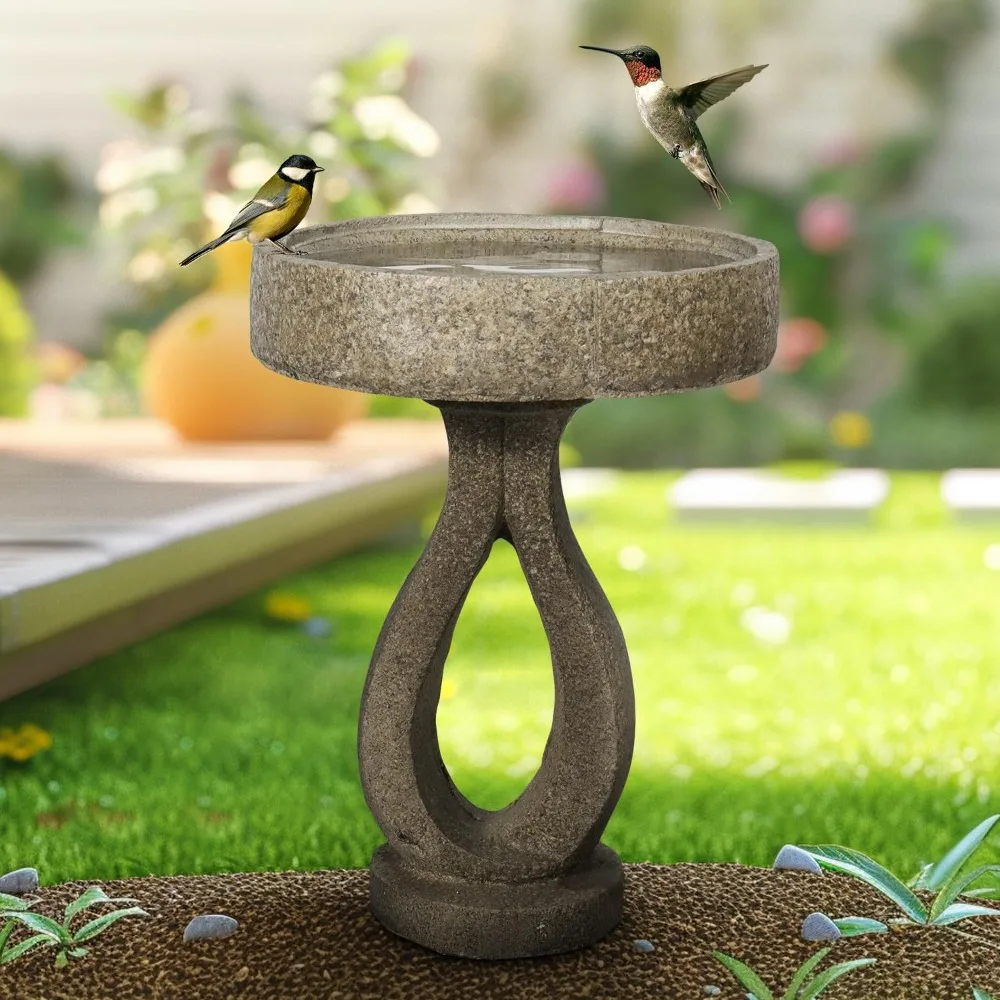 21.8”Birdbaths for The Garden Clearance -Concrete Modern Bird Bath for Outside, Yard Statue Decoration for Garden
21.8”Birdbaths for The Garden Clearance -Concrete Modern Bird Bath for Outside, Yard Statue Decoration for Garden