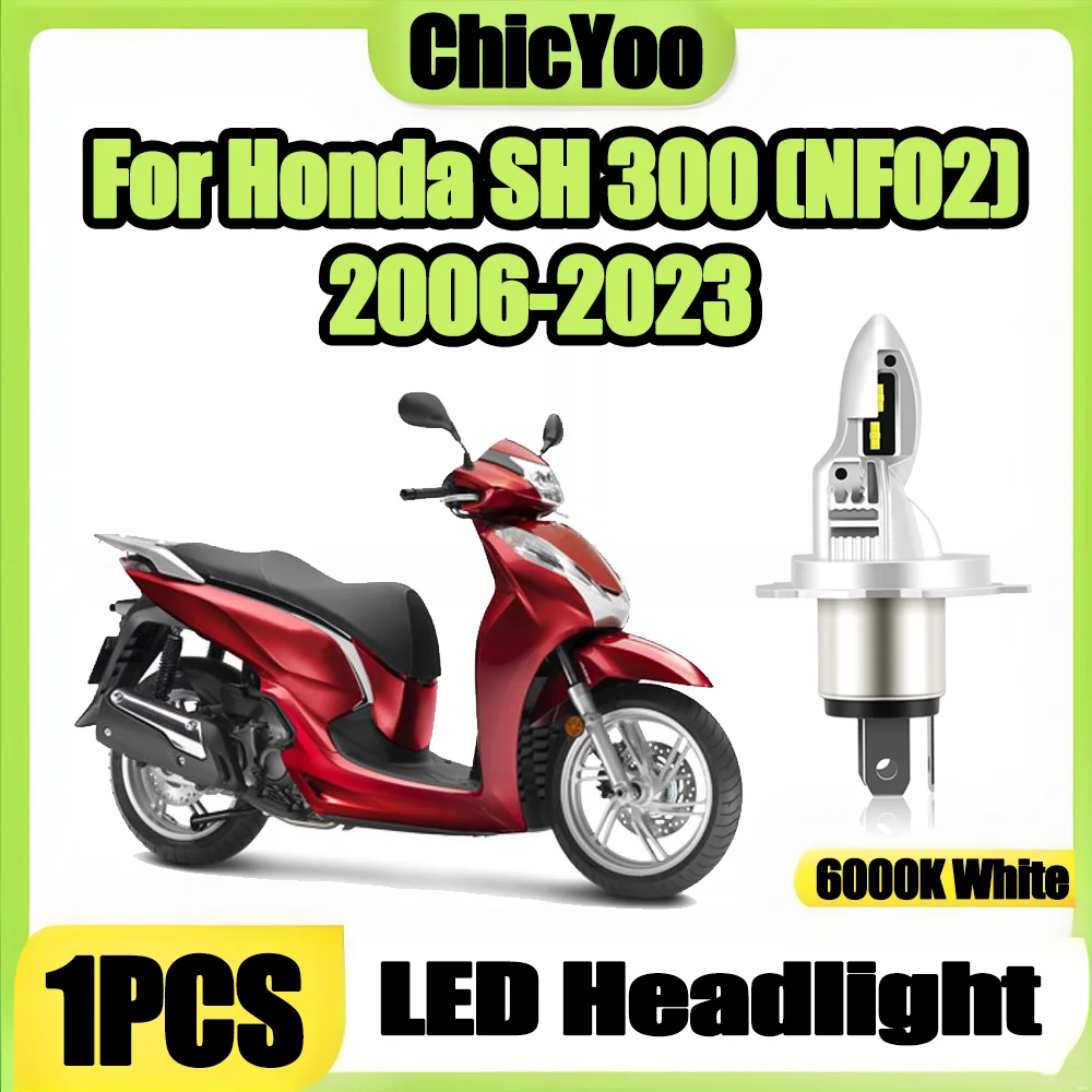 1PCS Super Bright H4 LED Headlight Bulb High Low Beam Motorcycle Head Lamp 10000LM High Power For Honda SH 300 (NF02) 2006-2023
1PCS Super Bright H4 LED Headlight Bulb High Low Beam Motorcycle Head Lamp 10000LM High Power For Honda SH 300 (NF02) 2006-2023