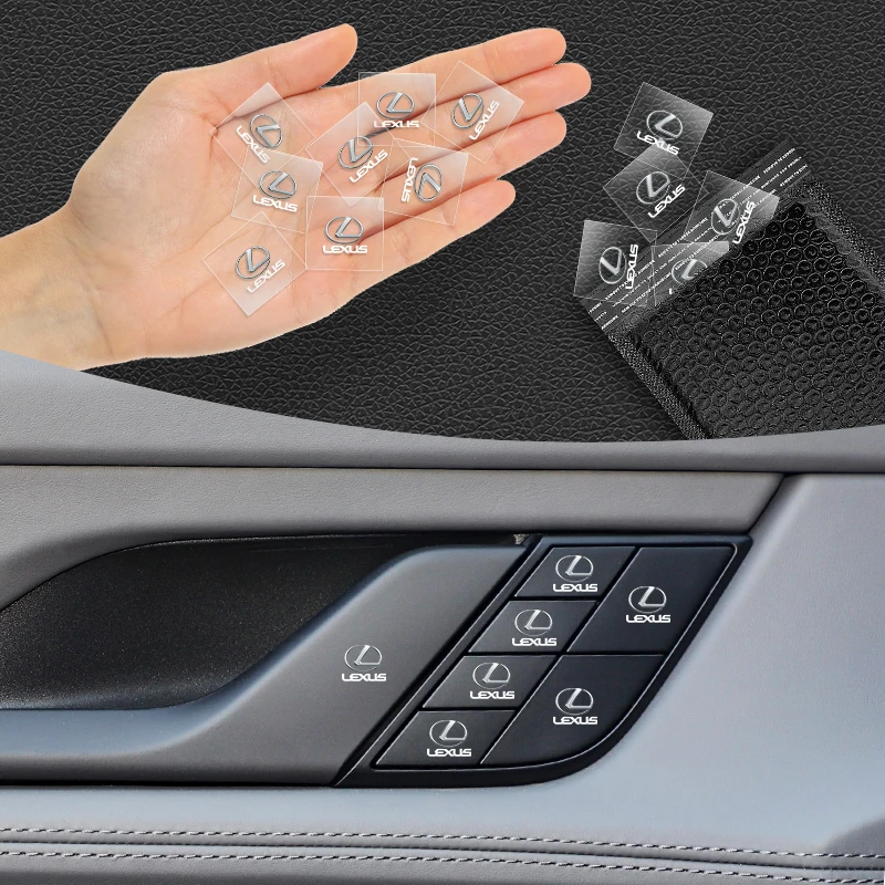 1/2/5/10pcs Car Badge Interior Decals For Lexus F SPORT LBX NX RX 350h 450h ES UX 300e GS GX IS LS LX CT LC Auto Accessories
1/2/5/10pcs Car Badge Interior Decals For Lexus F SPORT LBX NX RX 350h 450h ES UX 300e GS GX IS LS LX CT LC Auto Accessories