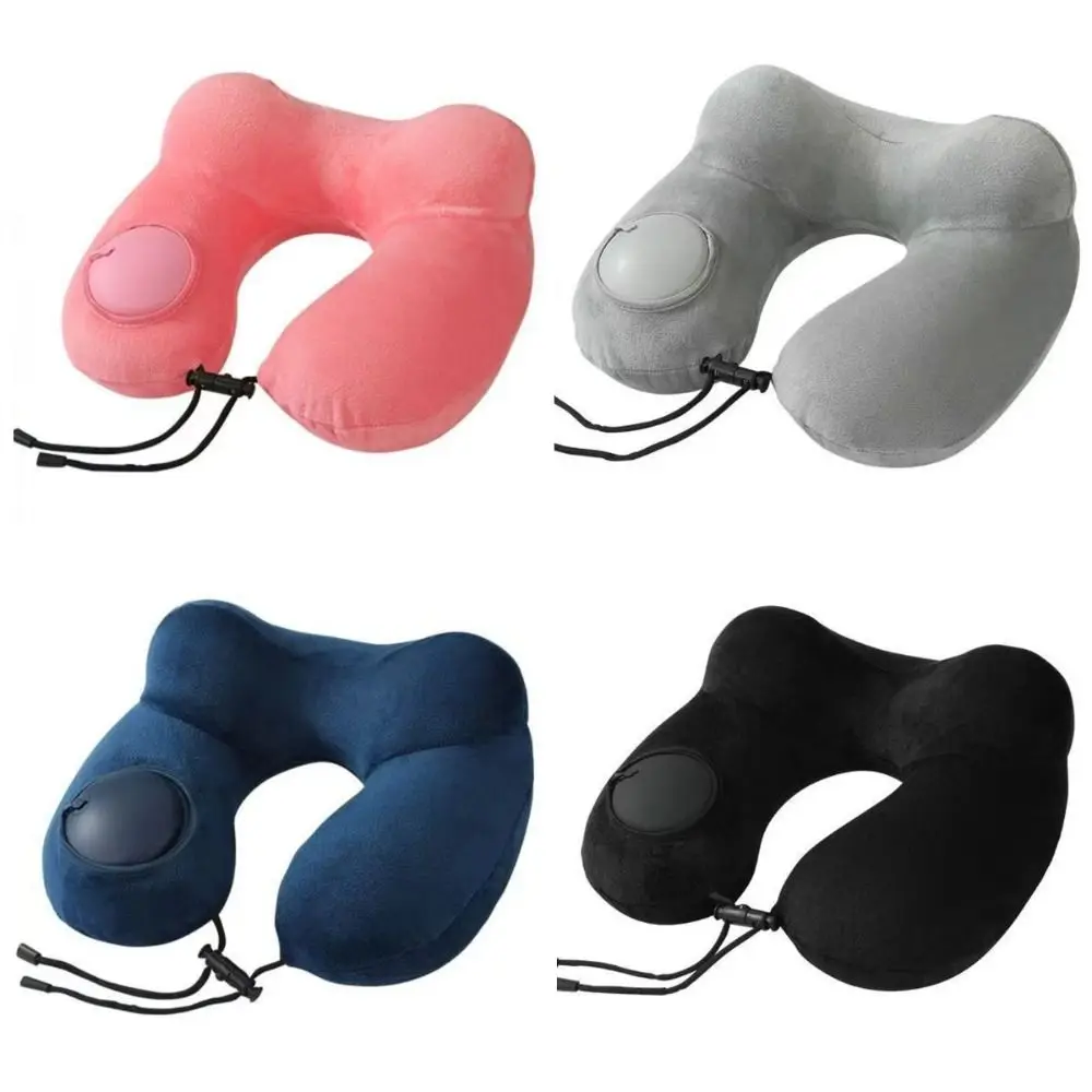 U-Shaped Inflatable Travel Pillow Soft Hand Pressing Press To Inflate Pillow Comfortable Sleeping Portable Neckrest Pad
U-Shaped Inflatable Travel Pillow Soft Hand Pressing Press To Inflate Pillow Comfortable Sleeping Portable Neckrest Pad