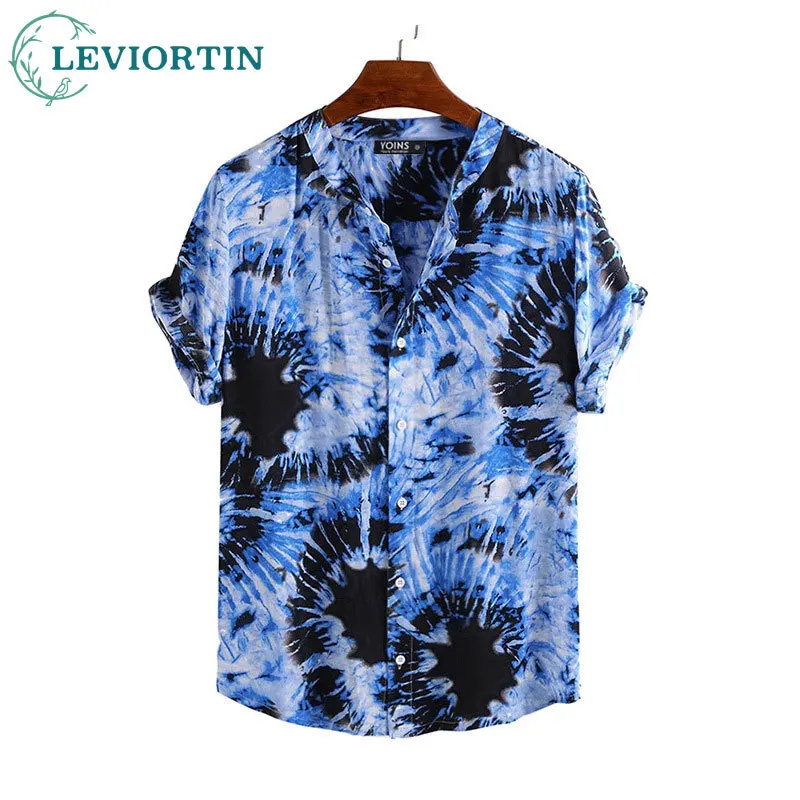2025 summer men's loose and simple casual gradient printed short sleeved shirt versatile and comfortable lapel shirt LR-86
2025 summer men's loose and simple casual gradient printed short sleeved shirt versatile and comfortable lapel shirt LR-86