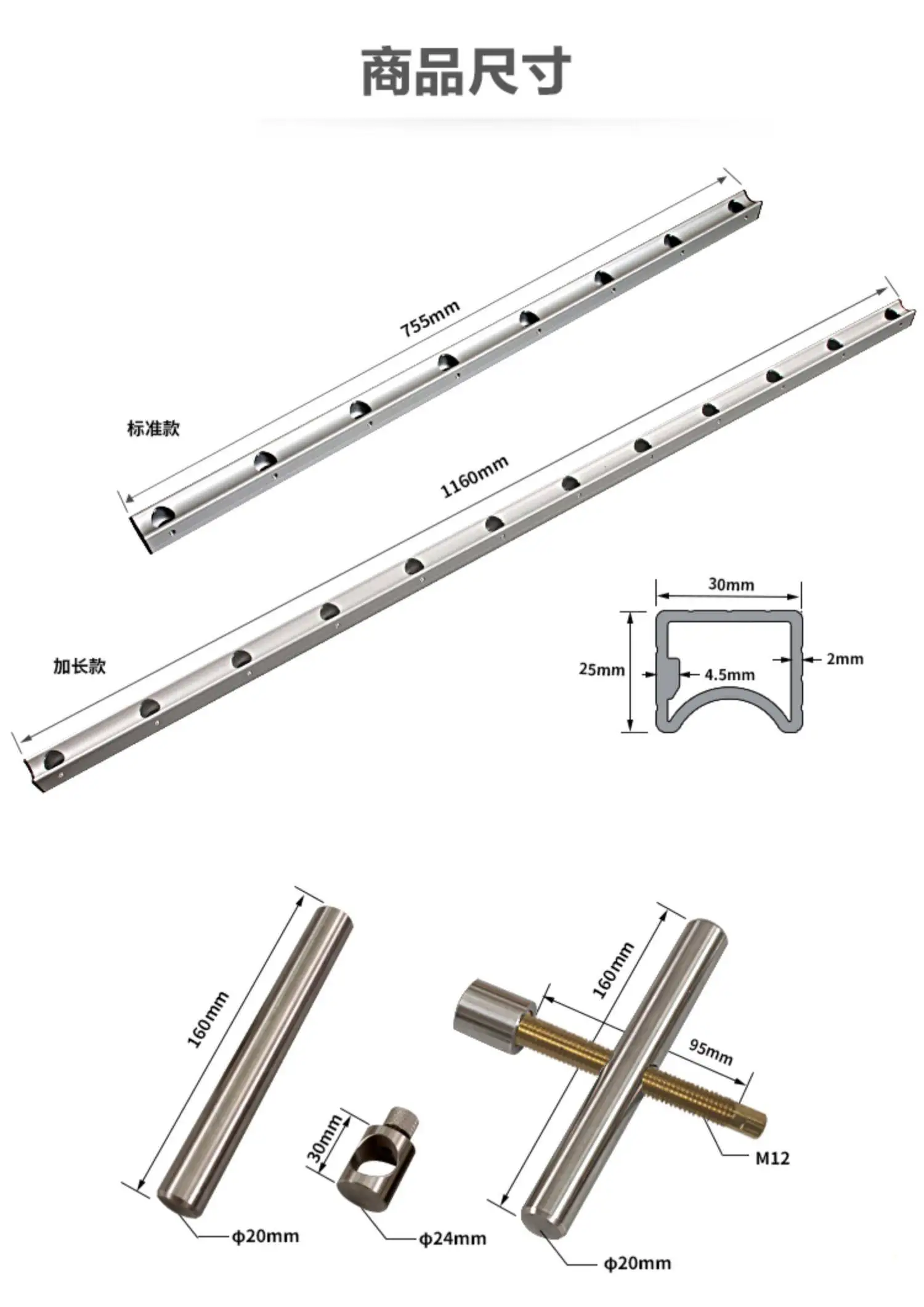 Зажим для деревообработки из нержавеющей стали с высокой силой зажима, регулируемая ширина 0-1040 мм, инструмент для столярных работ
Зажим для деревообработки из нержавеющей стали с высокой силой зажима, регулируемая ширина 0-1040 мм, инструмент для столярных работ