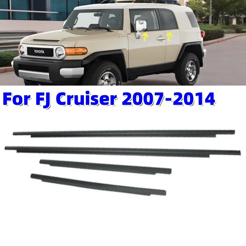 Car Window Weather Strip Waterproof Pressure Strip Sealing Strips For FJ Cruiser 2007-2014
Car Window Weather Strip Waterproof Pressure Strip Sealing Strips For FJ Cruiser 2007-2014
