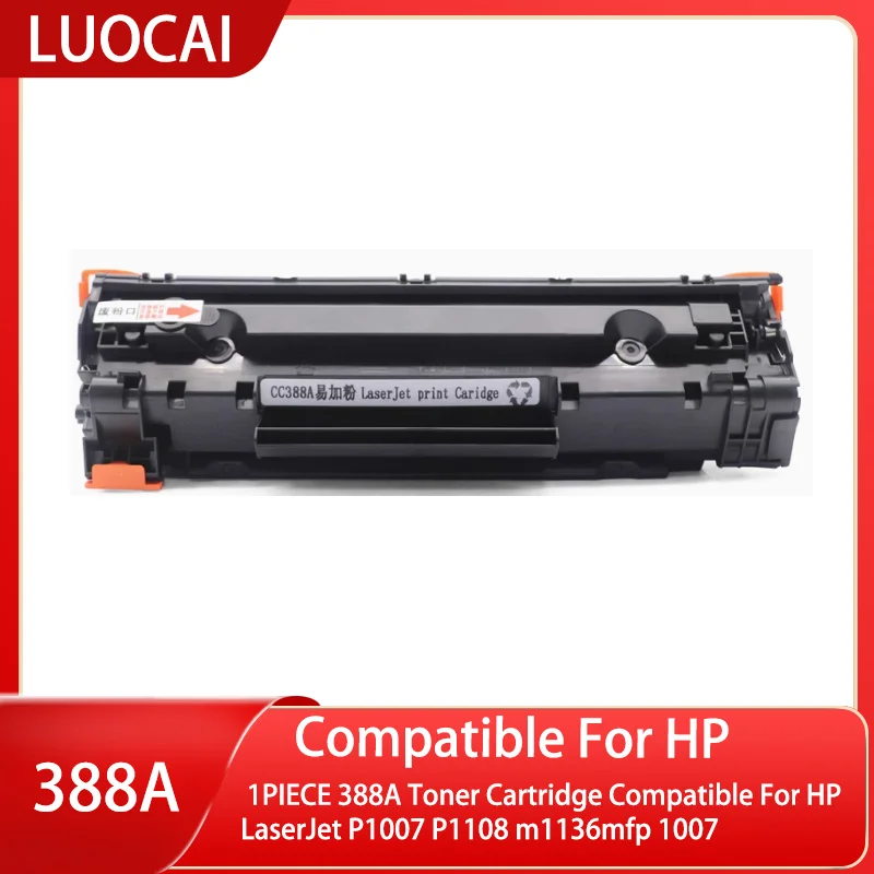 1PIECE 388A Toner Cartridge Compatible For HP LaserJet P1007 P1108 m1136mfp 1007
1PIECE 388A Toner Cartridge Compatible For HP LaserJet P1007 P1108 m1136mfp 1007