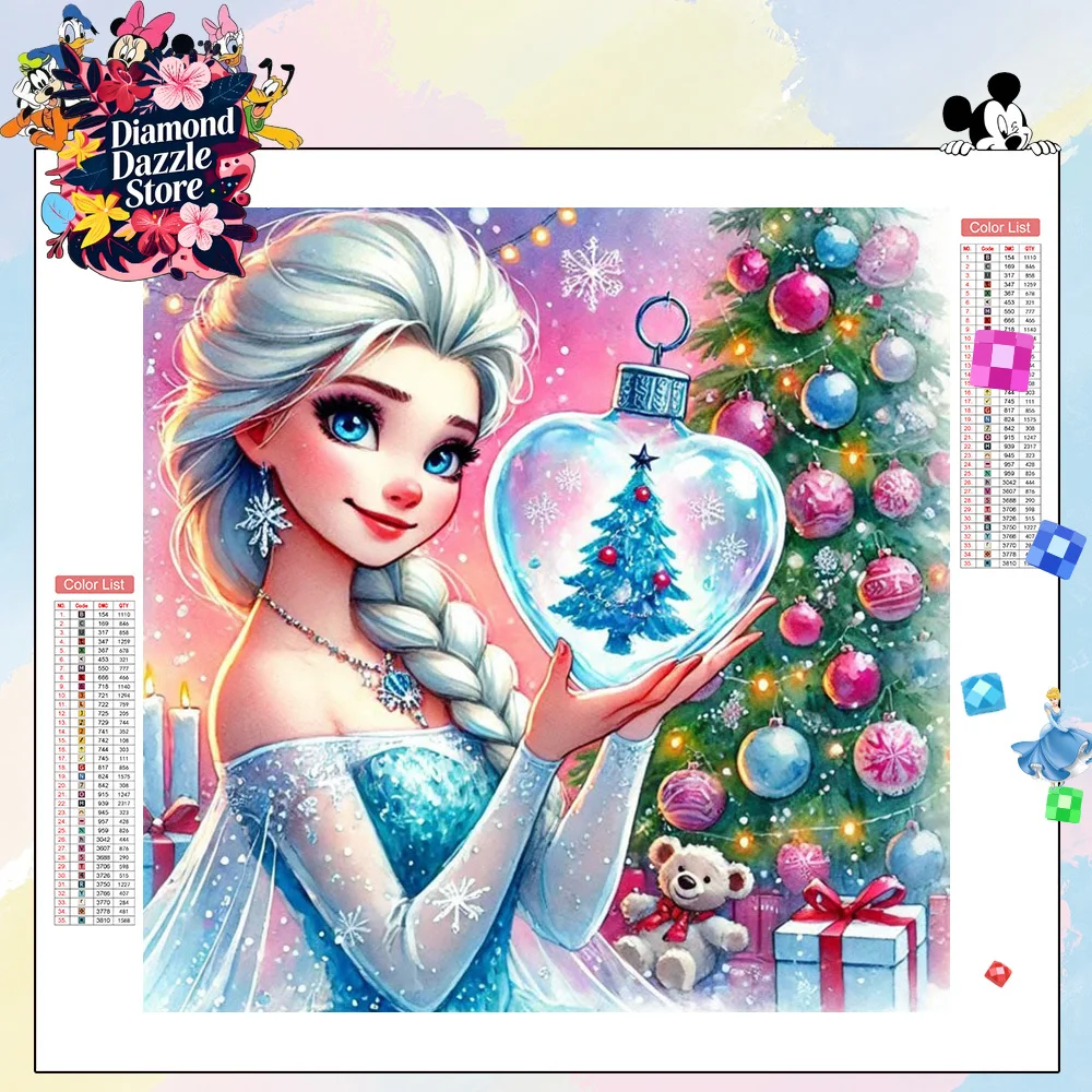 Disney Diamond Mosaic Elsa Princess Frozen Diamond Painting Kits Wall Decoration Living Room Full Square Diy Gift Rhinestones
Disney Diamond Mosaic Elsa Princess Frozen Diamond Painting Kits Wall Decoration Living Room Full Square Diy Gift Rhinestones