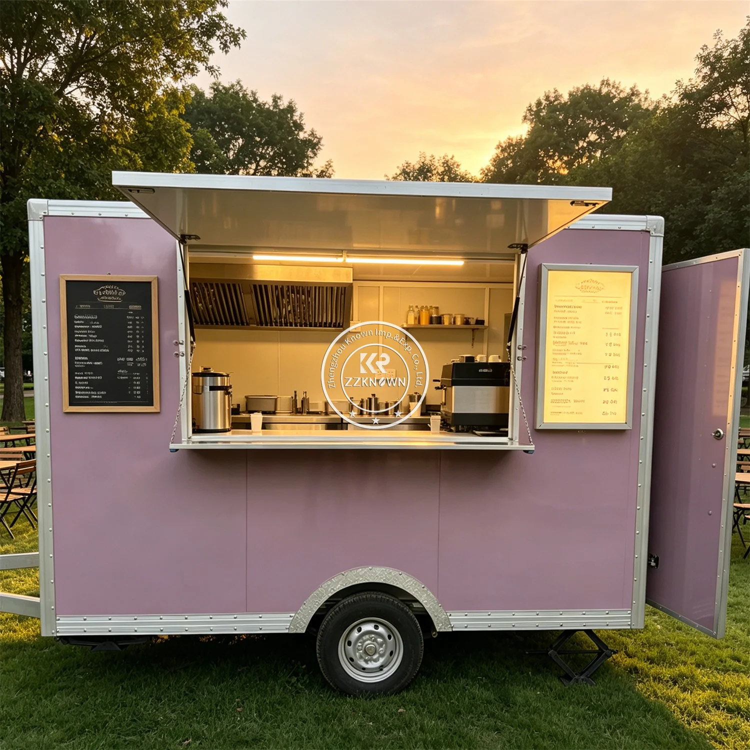 Mobile Food Trailer Street Hot Dog BBQ Pizza Cart Coffee Kiosk Concession Food Truck Trailer for Outdoor Catering
Mobile Food Trailer Street Hot Dog BBQ Pizza Cart Coffee Kiosk Concession Food Truck Trailer for Outdoor Catering