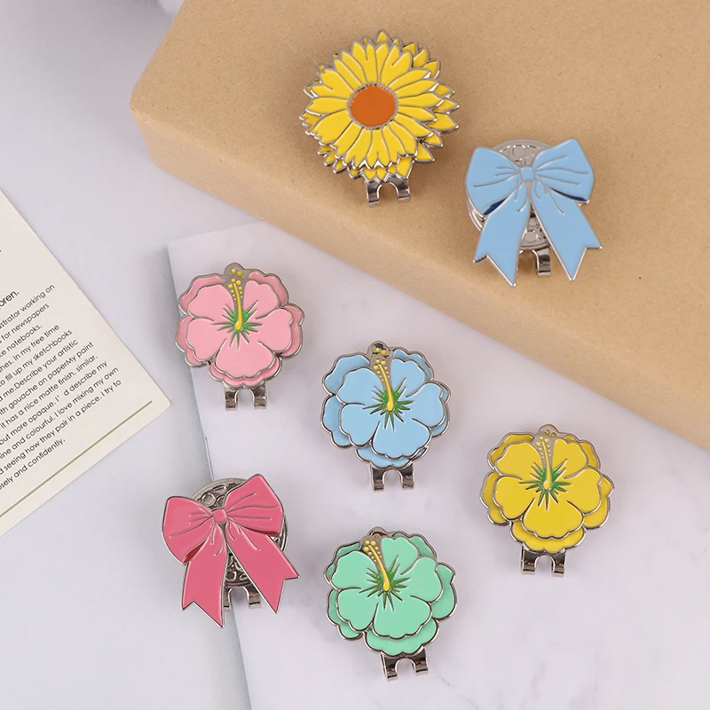 New Golf Cap Clips With Magnet Mark Bow/Petal Pattern Golf Ball Marker Golf Ball Position Removable Golf Accessories Golf Lover
New Golf Cap Clips With Magnet Mark Bow/Petal Pattern Golf Ball Marker Golf Ball Position Removable Golf Accessories Golf Lover