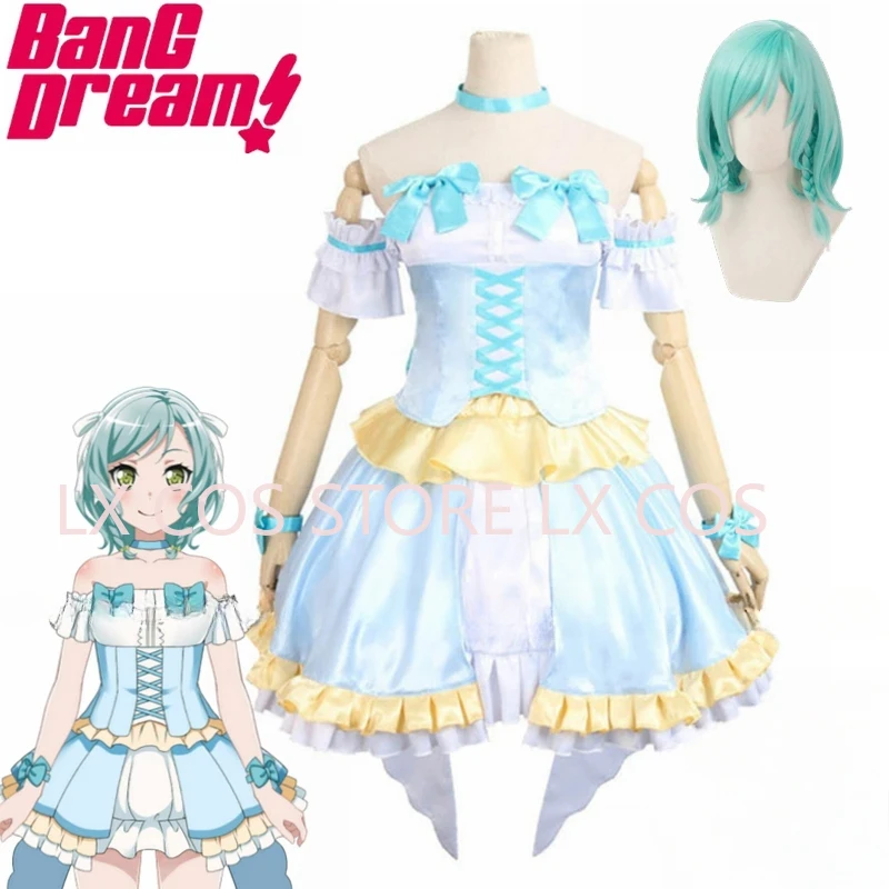 BanG Dream! Пастель * Палетки Хикава Хина Косплей Костюм Парик Косплей Костюм Аниме Одежда
BanG Dream! Пастель * Палетки Хикава Хина Косплей Костюм Парик Косплей Костюм Аниме Одежда