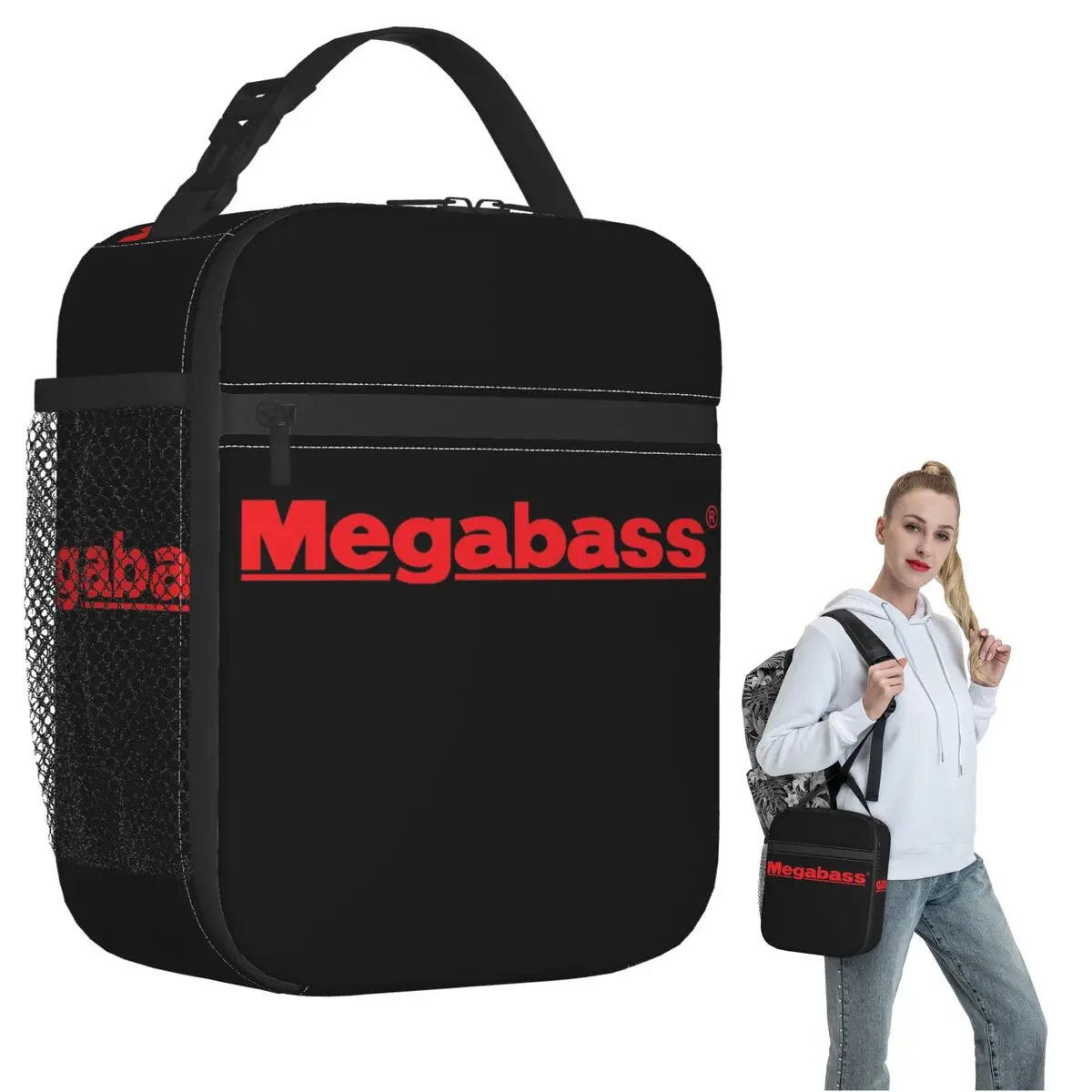 Megabass Holograph Speakers Logo Insulated Lunch Bag for Women Children Portable Food Boxes Thermal Lunch Box Tote
Megabass Holograph Speakers Logo Insulated Lunch Bag for Women Children Portable Food Boxes Thermal Lunch Box Tote