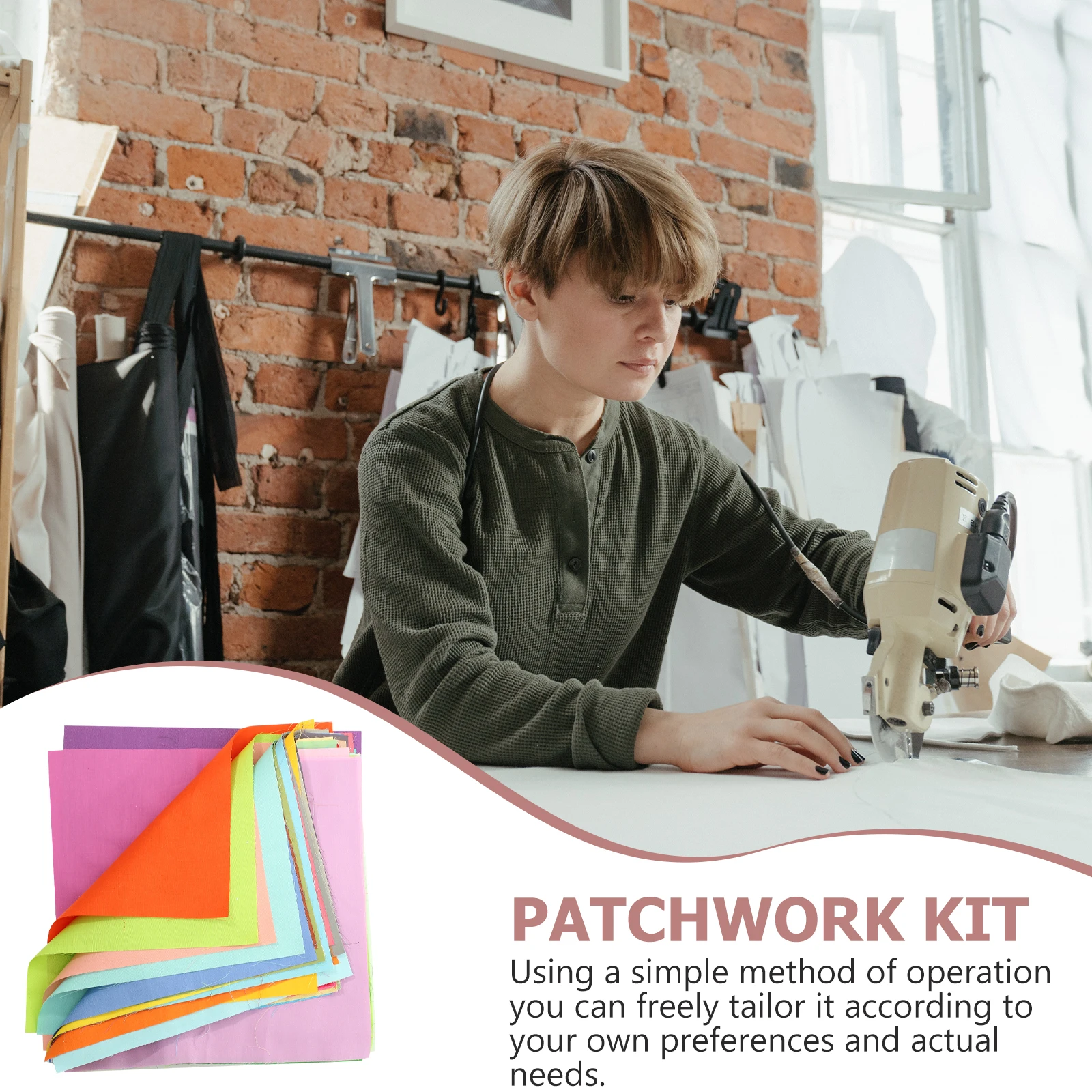 50pcs Fabric Kit Solid Color Quilt Patchwork Cotton Sewing Craft Material Various Colors Easy Cotton Sewing Fabric Tailor
50pcs Fabric Kit Solid Color Quilt Patchwork Cotton Sewing Craft Material Various Colors Easy Cotton Sewing Fabric Tailor