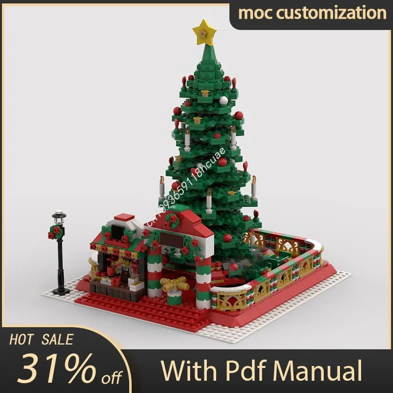 1300pcs Moc Winter Village Train Ride Christmas Tree Compatible 40573 Building Blocks Assembly Set Bricks Toys Kids DIY Gifts
1300pcs Moc Winter Village Train Ride Christmas Tree Compatible 40573 Building Blocks Assembly Set Bricks Toys Kids DIY Gifts