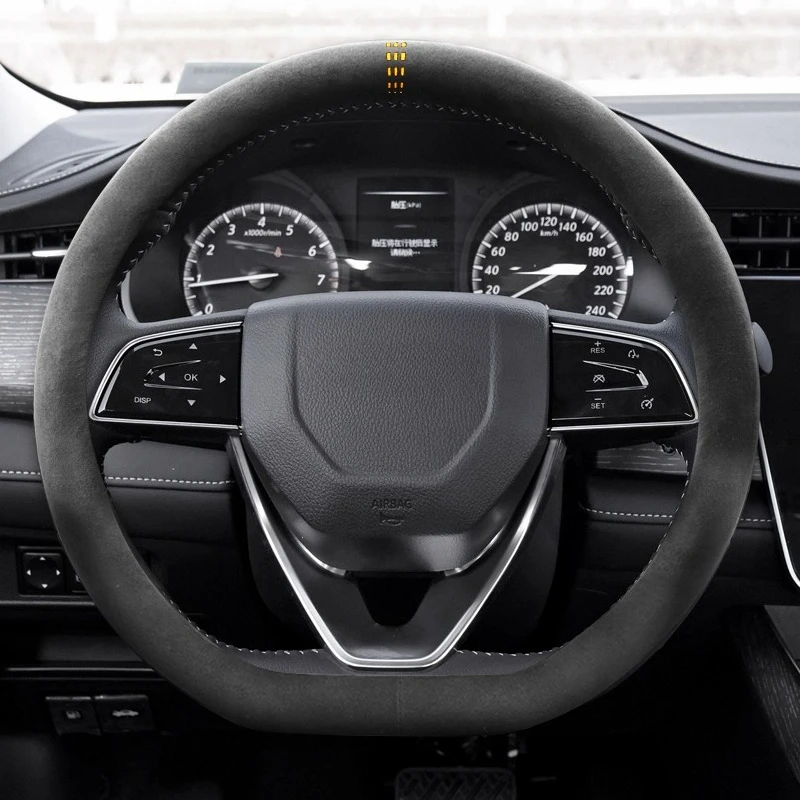 Для Venucia V D60 T70 D50 R50 T90 T60 EV Нескользящий четырехсезонный универсальный замшевый чехол на руль, аксессуар для салона автомобиля
Для Venucia V D60 T70 D50 R50 T90 T60 EV Нескользящий четырехсезонный универсальный замшевый чехол на руль, аксессуар для салона автомобиля