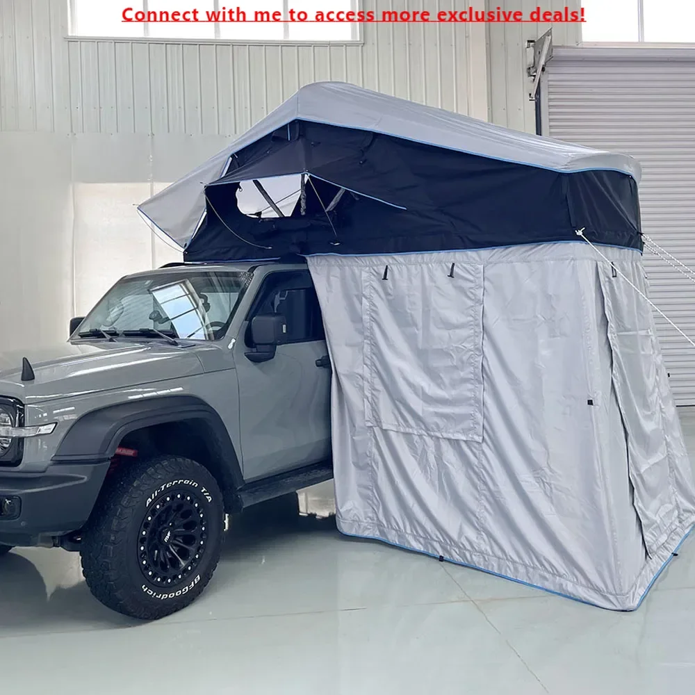 Outdoor Hiking Factory 4wd Four-Season 2-5 Person Overland Foldable Truck Soft Shell RoofTopTent
Outdoor Hiking Factory 4wd Four-Season 2-5 Person Overland Foldable Truck Soft Shell RoofTopTent