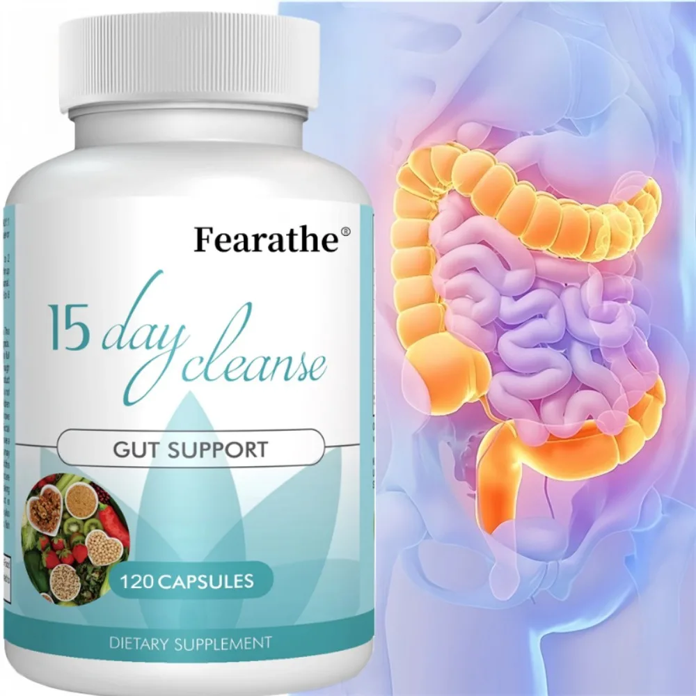 15 Day Cleanse - Gut & Colon Support - Advanced Gut Cleanse Detox, Colon Cleanse, Digestion, Constipation for Women and Men
15 Day Cleanse - Gut & Colon Support - Advanced Gut Cleanse Detox, Colon Cleanse, Digestion, Constipation for Women and Men