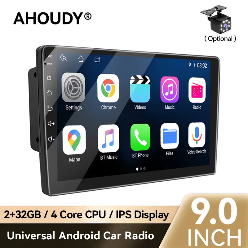 AHOUDY 9 Inch Android 12 Multimedia Player 2 Din Car Radio Mirrorlink Bluetooth GPS Navigation
AHOUDY 9 Inch Android 12 Multimedia Player 2 Din Car Radio Mirrorlink Bluetooth GPS Navigation