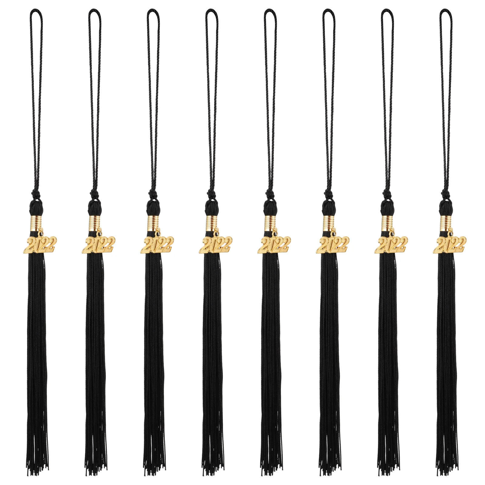 8Pcs 2022 Graduation Tassels Pendant Handmade Doctoral Hat Accessories Polyester Fine Workmanship Party Souvenir
8Pcs 2022 Graduation Tassels Pendant Handmade Doctoral Hat Accessories Polyester Fine Workmanship Party Souvenir