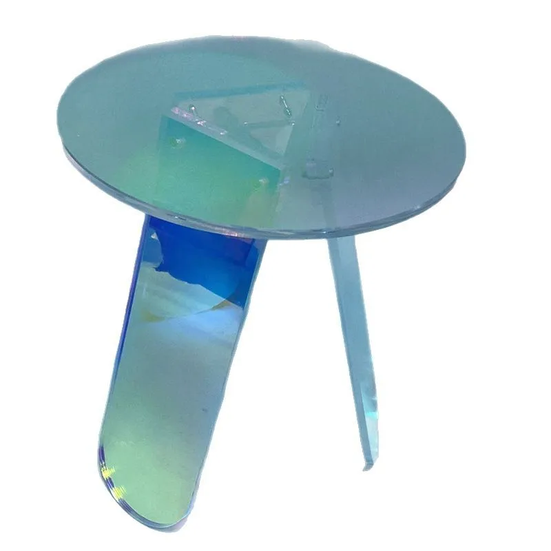 Acrylic colorful coffee table gradual change rainbow transparent ins cross-border simple space furniture round table
Acrylic colorful coffee table gradual change rainbow transparent ins cross-border simple space furniture round table