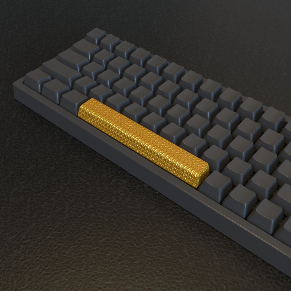 ECHOME Spacebar Keycap Custom Original National Resin Gold Keyboard Caps Cherry Profile Artisan Keycaps for Mechanical Keyboard
ECHOME Spacebar Keycap Custom Original National Resin Gold Keyboard Caps Cherry Profile Artisan Keycaps for Mechanical Keyboard