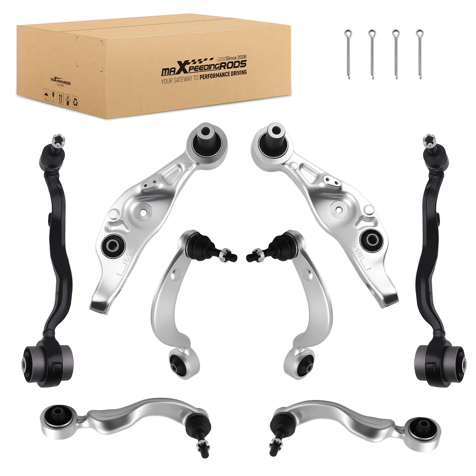 MaXpeedingrods 8pcs For Lexus LS460 2007-2017 RWD Front Upper Lower Suspension Control Arm Kit
MaXpeedingrods 8pcs For Lexus LS460 2007-2017 RWD Front Upper Lower Suspension Control Arm Kit
