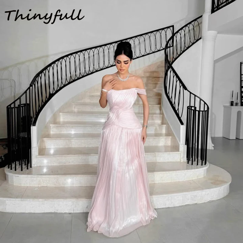 Thinyfull A-line Island Satin Arab Prom Dress Off Shoulder Evening Dresses Formal Occasion Gown Robe De Soirée Customized
Thinyfull A-line Island Satin Arab Prom Dress Off Shoulder Evening Dresses Formal Occasion Gown Robe De Soirée Customized