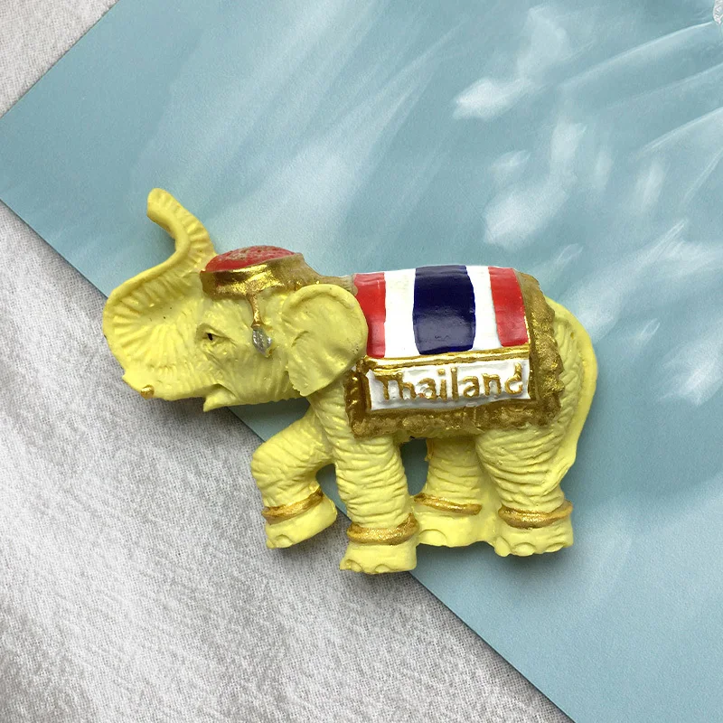 Thailand Travel Souvenirs Chiang Mai Three-Dimensional Elephant High-Value Refrigerator Magnets Personalized Creative Home Decor
Thailand Travel Souvenirs Chiang Mai Three-Dimensional Elephant High-Value Refrigerator Magnets Personalized Creative Home Decor