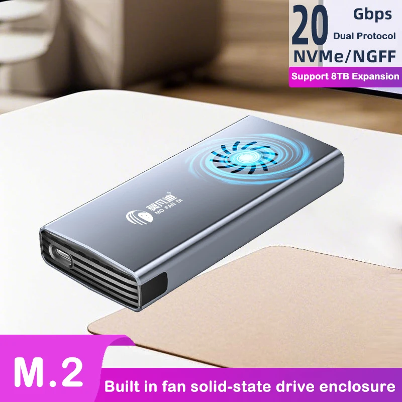 M.2 Solid State SSD Hard Disk Case 20G/10G Dual Protocol Sata to USB 3.1nvme10Gbps Mobile Hard Disk Case 3.1
M.2 Solid State SSD Hard Disk Case 20G/10G Dual Protocol Sata to USB 3.1nvme10Gbps Mobile Hard Disk Case 3.1 