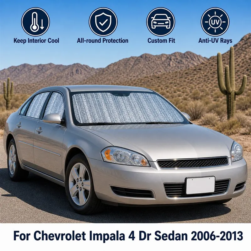 For Chevrolet Impala 4 Dr Sedan 2006-2013 Full Set Car Window Sunshades UV Block Privacy Heat Insulated Foldable Car Curtain
For Chevrolet Impala 4 Dr Sedan 2006-2013 Full Set Car Window Sunshades UV Block Privacy Heat Insulated Foldable Car Curtain