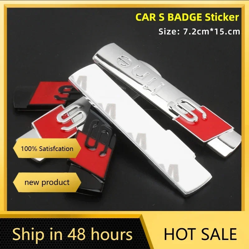 1pcs Car body Emblem Badge Sticker Accessories For Audi S line Sline A4 A5 A7 S4 RS4 A6 TT A1 A2 A3 Q1 Q2 Q3 Q5 Q8 Auto Goods
1pcs Car body Emblem Badge Sticker Accessories For Audi S line Sline A4 A5 A7 S4 RS4 A6 TT A1 A2 A3 Q1 Q2 Q3 Q5 Q8 Auto Goods
