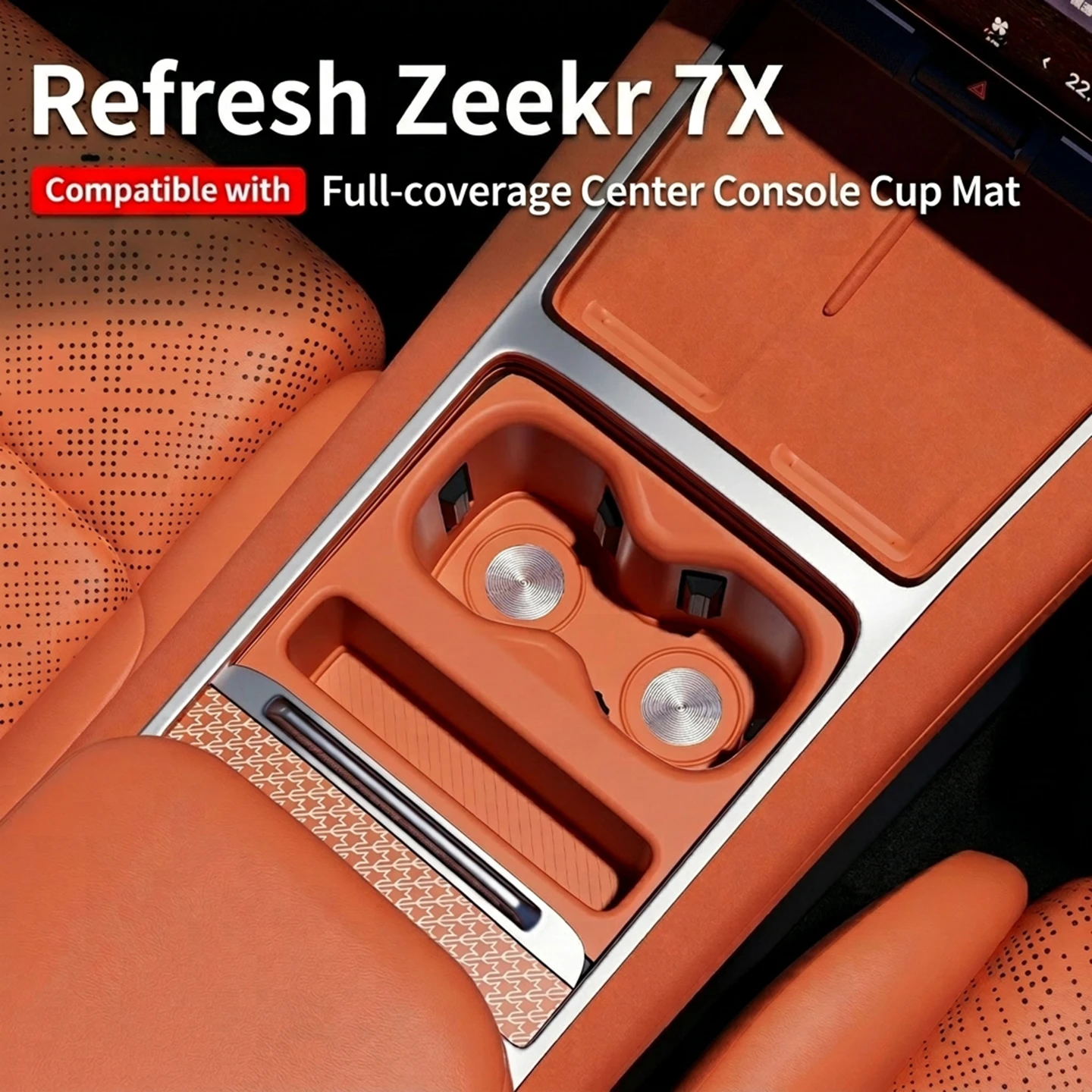 For 2026 Refreshed Zeekr 7X Central Control Cup Holder Protective Mat Non-slip Silicone Car Interior Accessories
For 2026 Refreshed Zeekr 7X Central Control Cup Holder Protective Mat Non-slip Silicone Car Interior Accessories