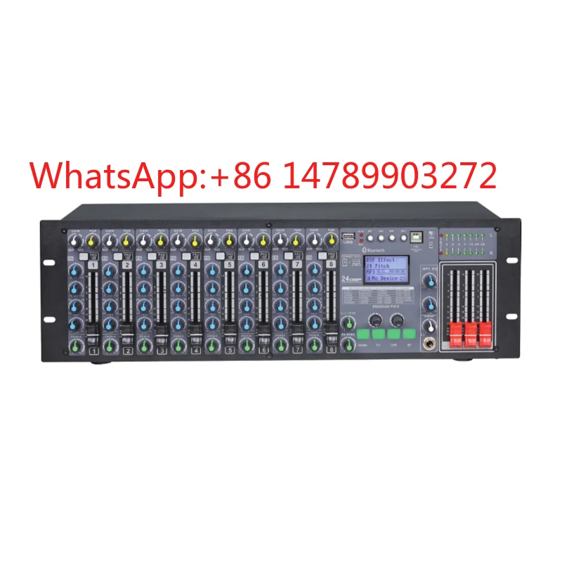 4.8SP 4In8Out DriveRack DSP Audio Processor Aluminum Alloy Shell for Stage Party Event
4.8SP 4In8Out DriveRack DSP Audio Processor Aluminum Alloy Shell for Stage Party Event