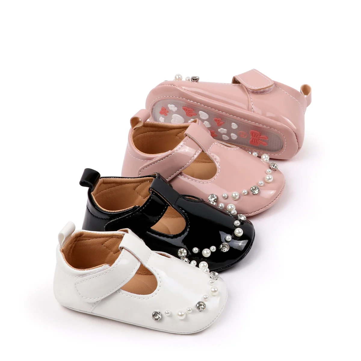 Walkers For 0-18 Month-Old Girls Spring and Autumn New Style Bow-Knotted Princess Shoes Walker Baby Shoes
Walkers For 0-18 Month-Old Girls Spring and Autumn New Style Bow-Knotted Princess Shoes Walker Baby Shoes