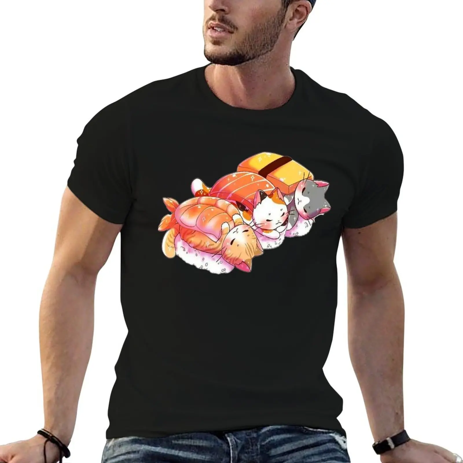 Otaku shirt Kawaii T-Shirt man graphic Cute t mens Japanese shirts t casual Cats Sushi
Otaku shirt Kawaii T-Shirt man graphic Cute t mens Japanese shirts t casual Cats Sushi