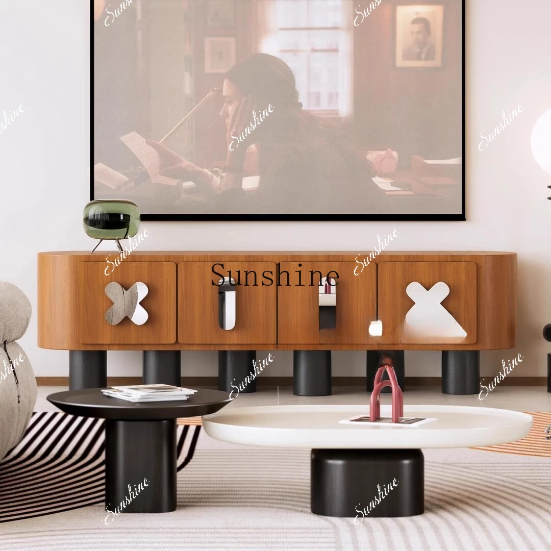 Medieval style solid wood dining side household entrance hall entrance design model room locker FT
Medieval style solid wood dining side household entrance hall entrance design model room locker FT