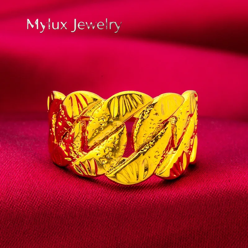 Mylux Jewelry 24K Gold Open Twisted Rope Ring | AU999 Pure Gold, 3D braided design, adjustable opening, elegant and flexible for
Mylux Jewelry 24K Gold Open Twisted Rope Ring | AU999 Pure Gold, 3D braided design, adjustable opening, elegant and flexible for