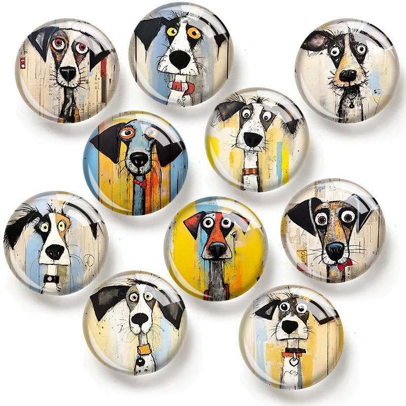 Watercolor Dog 12/18/20/25mm glass cabochon bracelet pendant rings for jewelry demo earrings back Making findings
Watercolor Dog 12/18/20/25mm glass cabochon bracelet pendant rings for jewelry demo earrings back Making findings