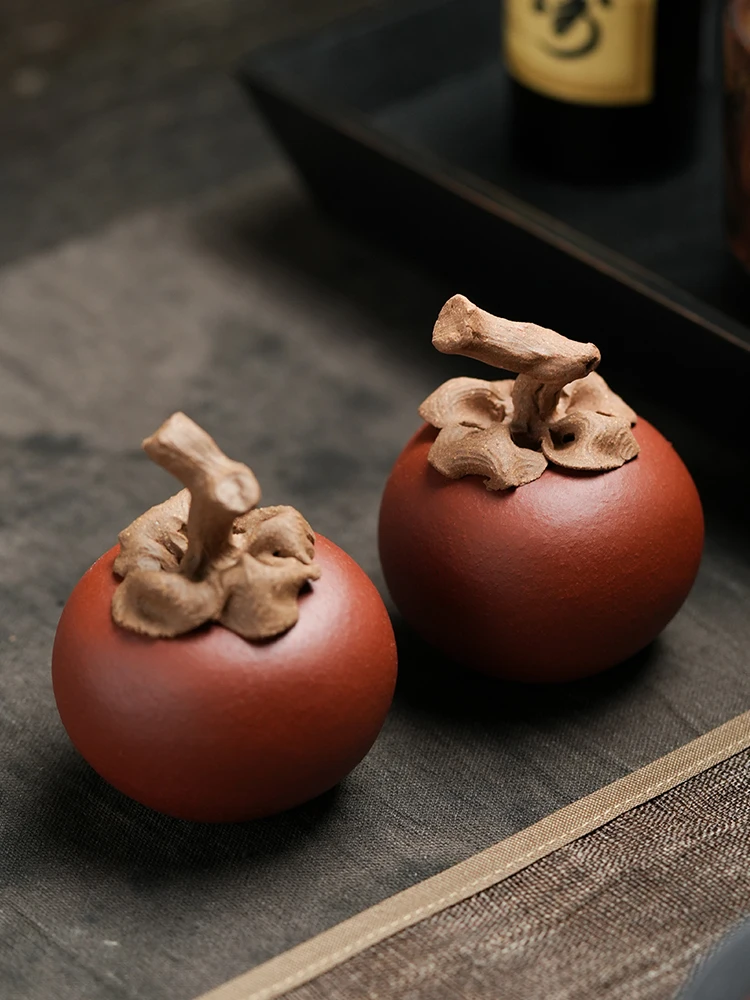 Zhaoyonghui Purple Clay Pomegranate Tea Pet Ornament Premium Quality Can Nurture Everything Goes Well with Pomegranate Tea Se...
Zhaoyonghui Purple Clay Pomegranate Tea Pet Ornament Premium Quality Can Nurture Everything Goes Well with Pomegranate Tea Se...