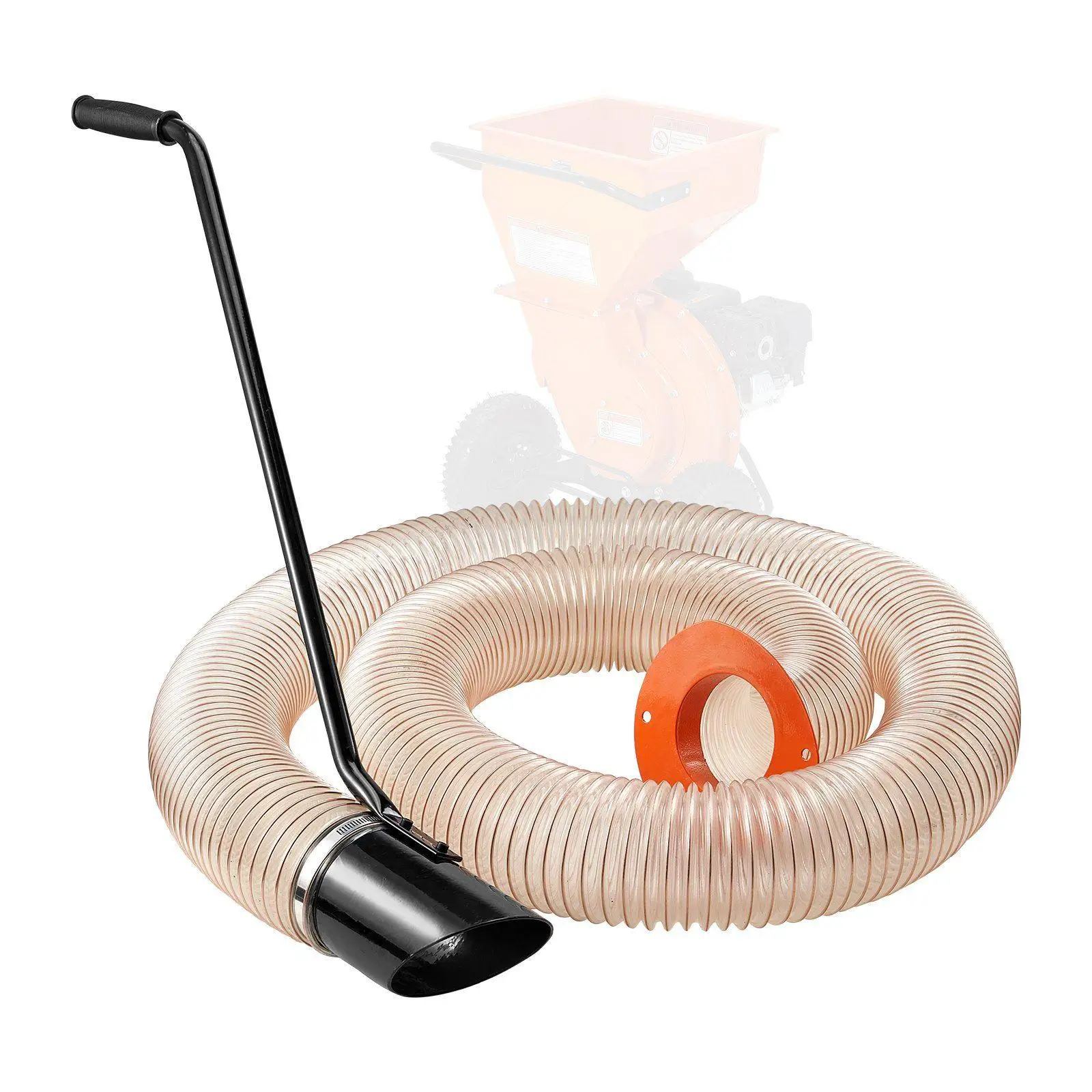 4.3in x 13.1ft Flexible 4in Diameter Vacuum Tube for Chipper Shredder Built-in Thick Grip Efficient for Garden Cleanups
4.3in x 13.1ft Flexible 4in Diameter Vacuum Tube for Chipper Shredder Built-in Thick Grip Efficient for Garden Cleanups