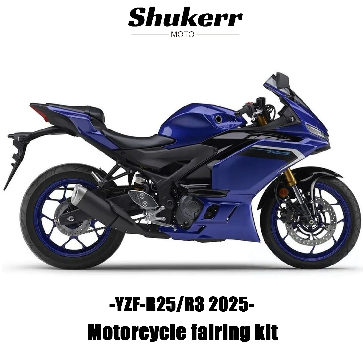Shukerr Moto New Abs Motorcycle Plastics Fairing Kit Injection Mold Bodywork Panel Kit Fit for Yamaha Yzf R25/Yzf-R3 2025
Shukerr Moto New Abs Motorcycle Plastics Fairing Kit Injection Mold Bodywork Panel Kit Fit for Yamaha Yzf R25/Yzf-R3 2025